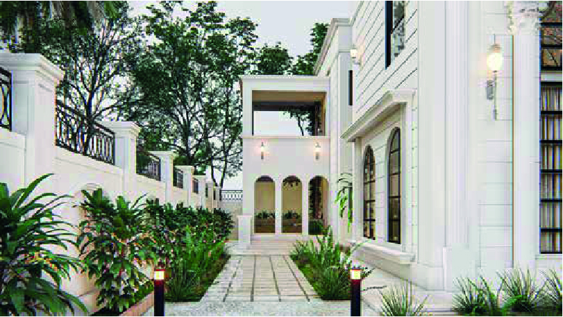 فيلا فاخرة كلاسيكية